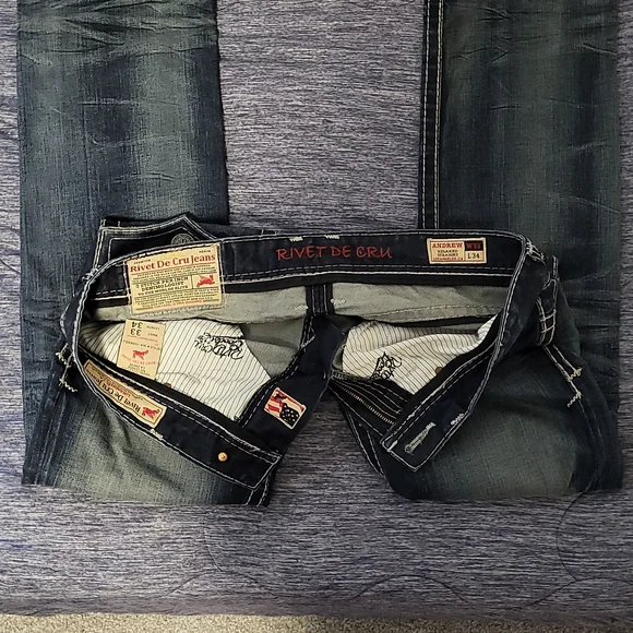 Authentic Rivet De Cru jeans - Picture 3 of 4